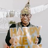 Runmeihe 12pcs New Year Eyeglasses 2025 Party Decorations & Photo Props view 5