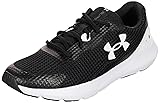 Under Armour Men's Surge 3, Black/White, 11.5