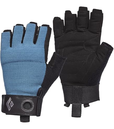 Amazon.com : Black Diamond Equipment Crag Half-Finger Gloves