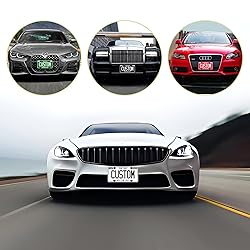Metal Custom License Plate - 6x12 Inch - Select