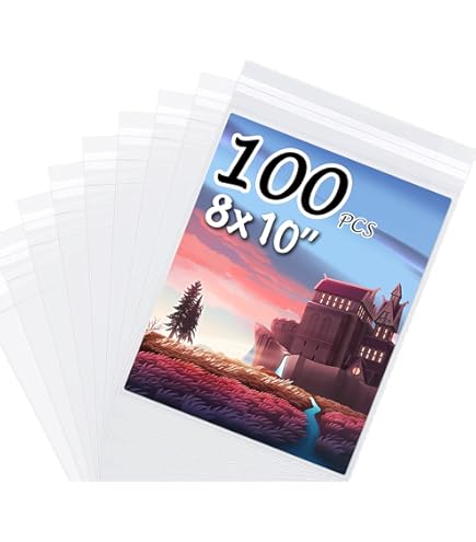 plastic sleeves for 5x7 cards 40 Pcs 5