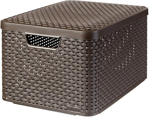 CURVER Aufbewahrungsbox, Dunkelbraun: Amazon.de: Küche & Haushalt