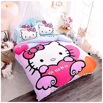 Amazon Com Peachy Baby Featuring Hello Kitty Bedding Sheet