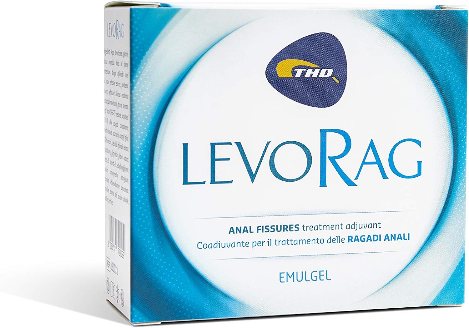 LEVORAG®EMULGEL, Coadiuvante per il Trattamento delle Ragadi Anali, non Unge, non Macchia