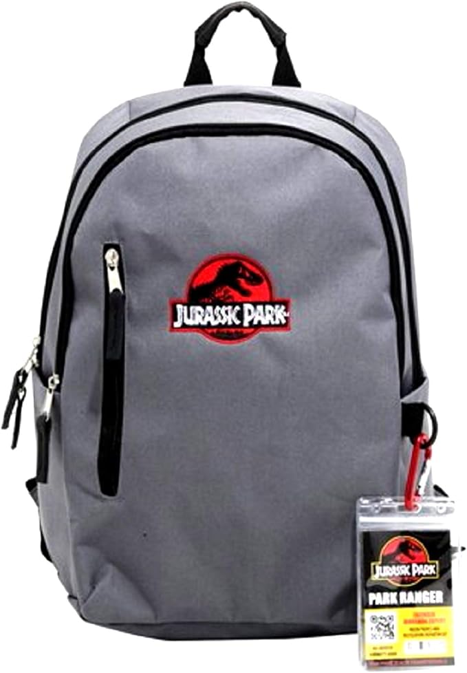 Jurassic Park Grey Backpack