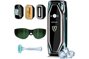 JOVS Laser Hair Removal, 37°F Painless Hair Removal Device with Sapphire Ice-Cooling, 3 in 1 Hair Removal & Skin Rejuvenation for Women and Men, 8 Modes Skin Care for Whole Body, Touch Screen