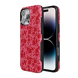 Casely iPhone 16 Pro Max Case | Rose Garden | Red