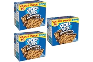 POP-TARTS Pop Tarts Frosted Chocolate Chip Value Pack 16 Pastries (Pack of 3)