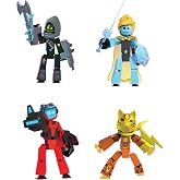 Zing StikBot Legendz Series 2 - Includes MERC, Doctor Nevermore, Bolt, Kallista - Collectible Action Figures and Accessories, Stop Motion Animation, Ages 4 and Up