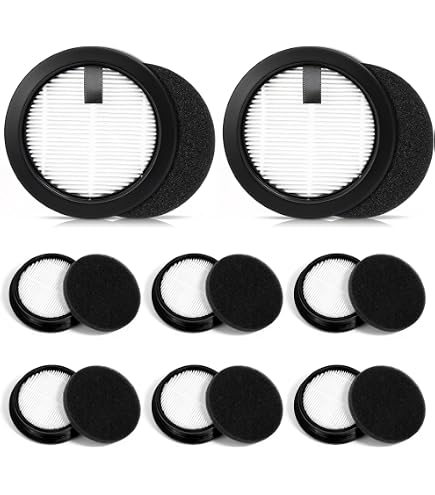 X7A Replacement HEPA Filter – Washable 2-Pack Compatible With SunSare X7A Cordless Stick Vacuum