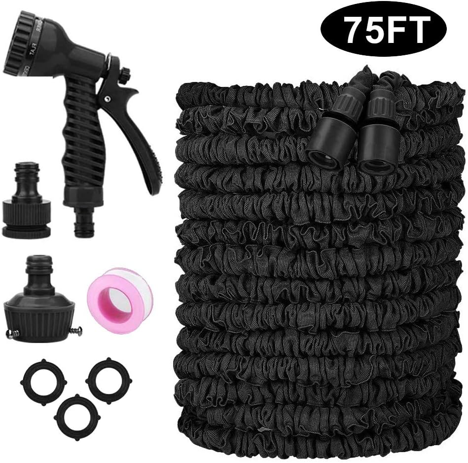 tubo flessibile nero espandibile