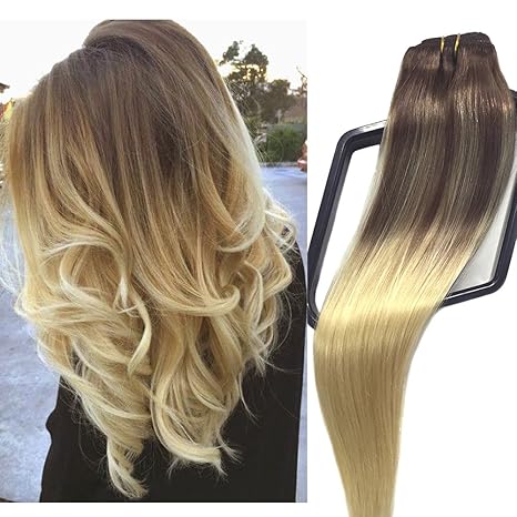 Clip In On Hair Extensions Human Hair 7 Pieces 120g Per Set Medium