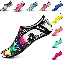 Womens and Mens Kids Water Shoes Barefoot Quick-Dry Aqua Socks for Beach Swim Surf Yoga Exercise