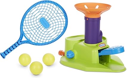 Amazon Com Little Tikes 2 In 1 Splash Hit Tennis With 3 Balls Multicolor Toys Games
