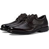Rockport Men's Charles Road Plain Toe Oxford Dark Brown 7 Medium