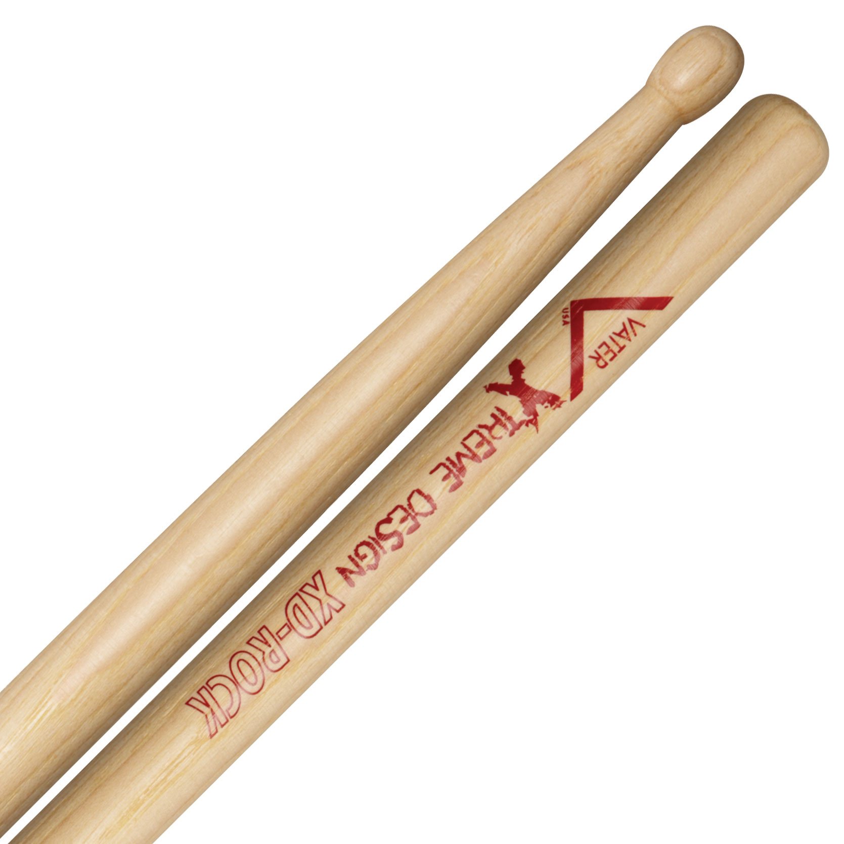 Vater - Xtreme Design Rock (Wood Tip) American Hickory Drumsticks - VXDRW