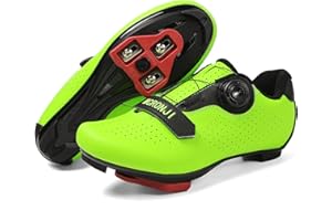 MCRONJI Cycling Shoes, Unisex Delta Cleats Compatible, Indoor Peloton and Outdoor Road Bike Shoes for Men and Women