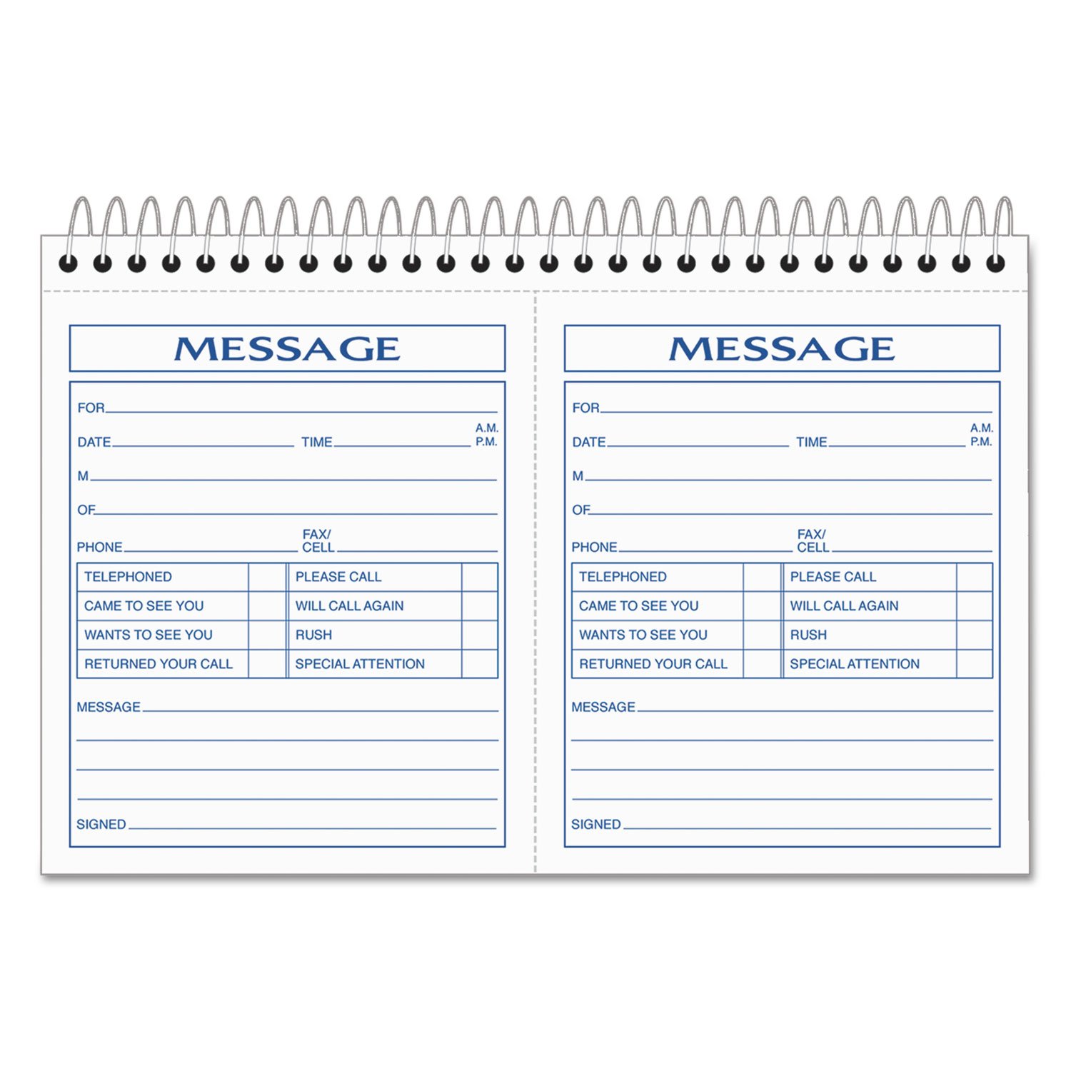 TOPS Phone Message Forms Book, Carbonless Duplicate, 4.25 x 5 Inches, 200 Sets per Book (4007)