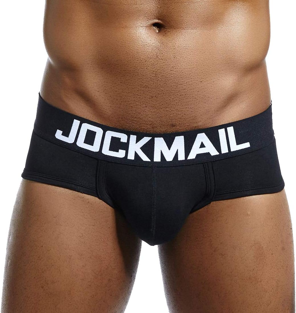 JOCKMAILMens Brief Sport Breathable Underpants Sexy Pouch Boxer Brief