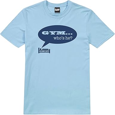 plain lazy t shirts uk