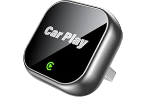 Wireless CarPlay Adapter for iPhone - Mini Edition, Upgrade Wired CarPlay to Wireless for Cars with Built-in Wired Apple Car 