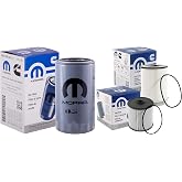 Mopar Genuine OEM Filters Bundle, Dodge Ram 6.7L Cummins Diesel Filter set; Fuel/Water Separator Filter Kit, Fuel Filter &amp; Engine Oil Filter. Fits 2020-2024 Ram 2500 and 3500