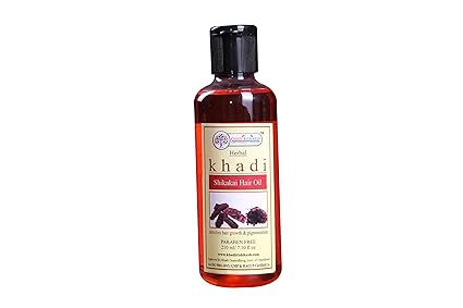 KHADI RISHIKESH Herbal Shikakai Hair Oil - 210Ml Pack