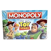 Monopoly Toy Story Board Game Family and Kids Ages 8+, Brown/A