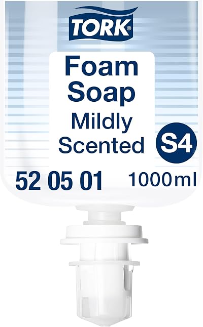 Tork Mildly Scented Foam Soap S4 1000ml Reduces Consumption