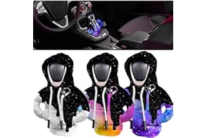 XWQWD Car Gear Hoodie Cover Funny Gear Shift Knob Cover Cool Stuff Sweater Hoodie Car Accessories Cute Car Interior Accessories Stick Shift Cover -X