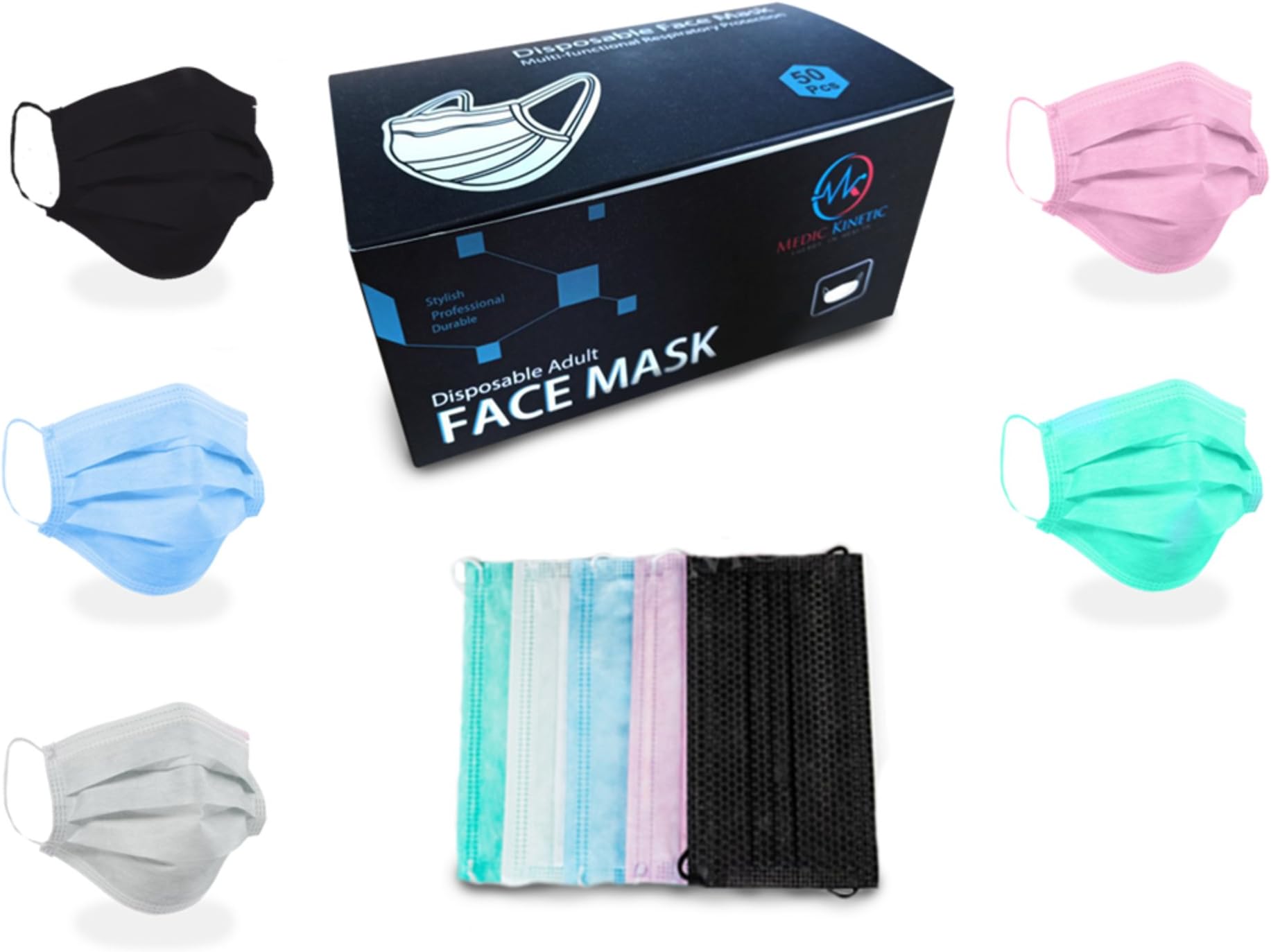 Disposable Cloth Mask Surgical Mask (FDA Approved & Tested) Sanitary