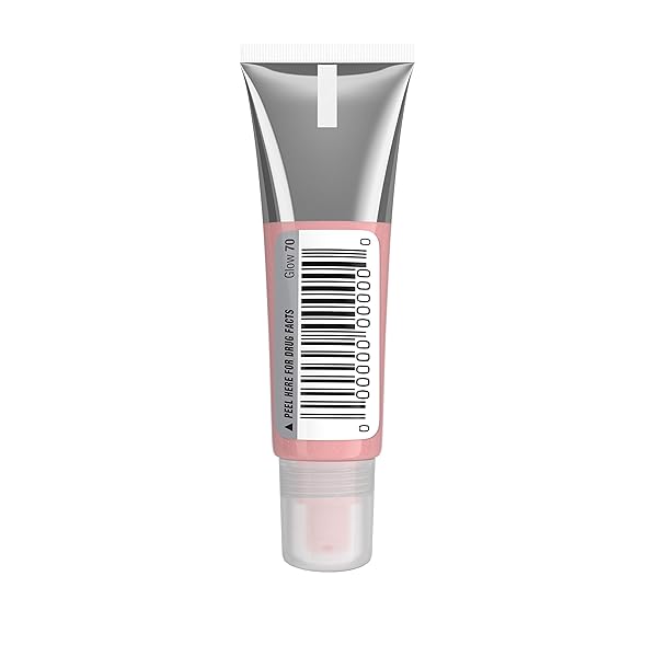 NEUTROGENA MOISTURESHINE LIP SOOTHER GLOSS WITH SPF 20 SUN PROTECTION, HIGH GLOSS TINTED LIP MOISTURIZER WITH HYDRATING GLYCERIN AND SOOTHING CUCUMBER FOR DRY LIPS, GLOW 70, .35 OZ