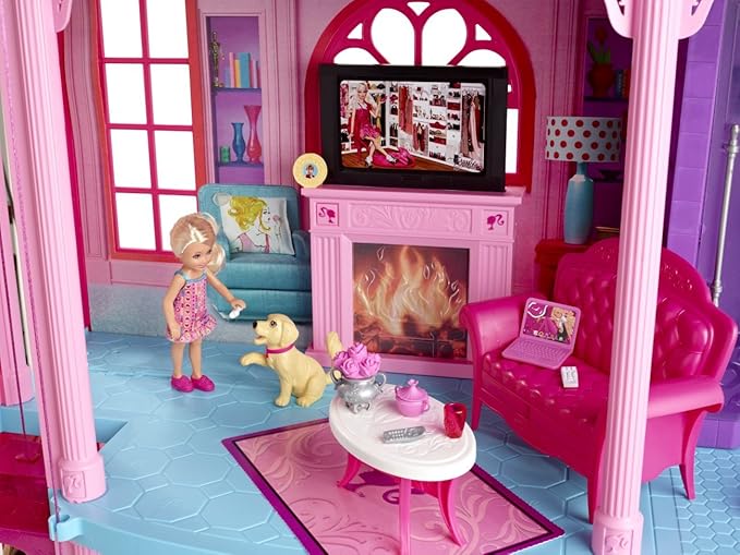 Buy Barbie 3 Story Dream Townhouse By Barbie Online At Low Prices