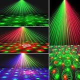 Moonflare Multi Colour 3-in-1 Party Light LED Disco Ball & Green Red Laser view 4