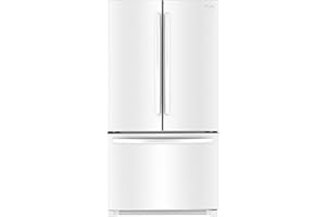 Winia WRFS26ABWD French Door Non-Dispenser Refrigerator, 26.1 Cu.Ft, White