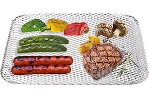 Foilman Grill Toppers - Clean Grill BBQ Disposable Toppers- 16 x 12Inch - (10 Pack) -Your Hot Dogs Will Never Fall Through The Cracks Again
