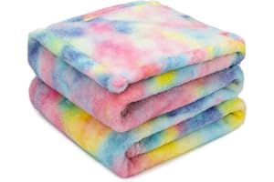 MUGD Soft Blankets Fleece Soft Fuzzy Throw Blanket Kids Warm Throw Blanket for Bed