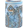 Basilur Ceylon Black Tea with white and blue cornflower Oriental Collection Frosty Afternoon in metal caddy, 100 gr