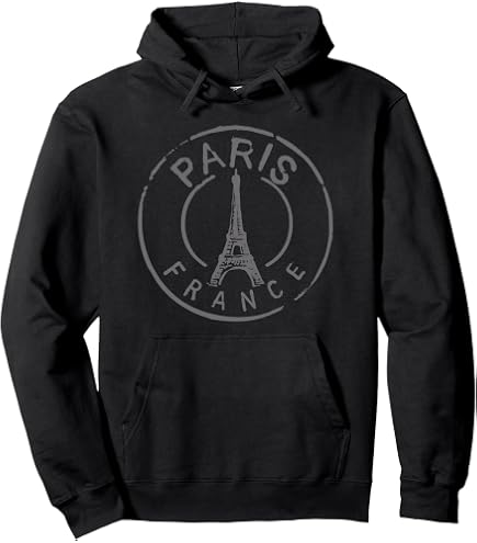 Amazon.com: C'est la vie Paris Pullover Hoodie : Clothing, Shoes