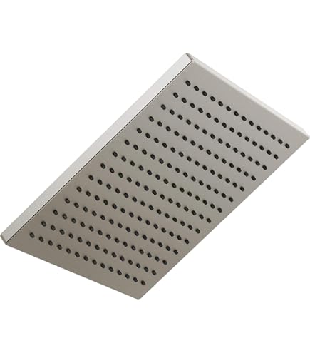 Delta U4998-CZ Duscharm Zur Deckenmontage - Edelstahl, 35,6 Cm Lang, Mit Flansch