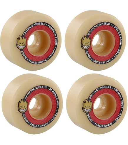 Amazon.com: Spitfire Formula Four 101D Tablet Skateboard Wheels