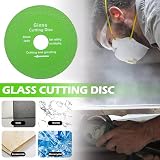 GIONAR 3 PCS Glass Cutting Disc Set 115mm Diamond Thin 1mm 22.23mm HP view 4