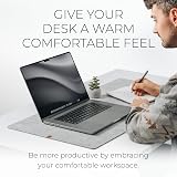 Nordik Large Felt Desk Mat Marle 89 x 43 cm Full Desk Cover view 4