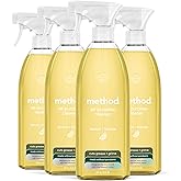Method All-Purpose Cleaner, Lemon + Freesia, 28 fl oz, 4 pack