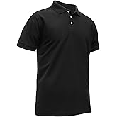 ZITY Polo Shirts for Men Short Sleeve Summer Moisture Wicking Causal Collared Golf Tennis T-Shirt