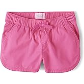 The Children's Place Girls' Twill Pull on Shorts