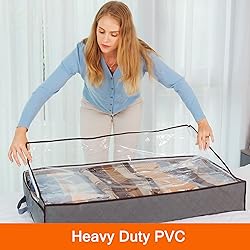 Vieshful 3 Pack Underbed Storage Bags 75L Foldable