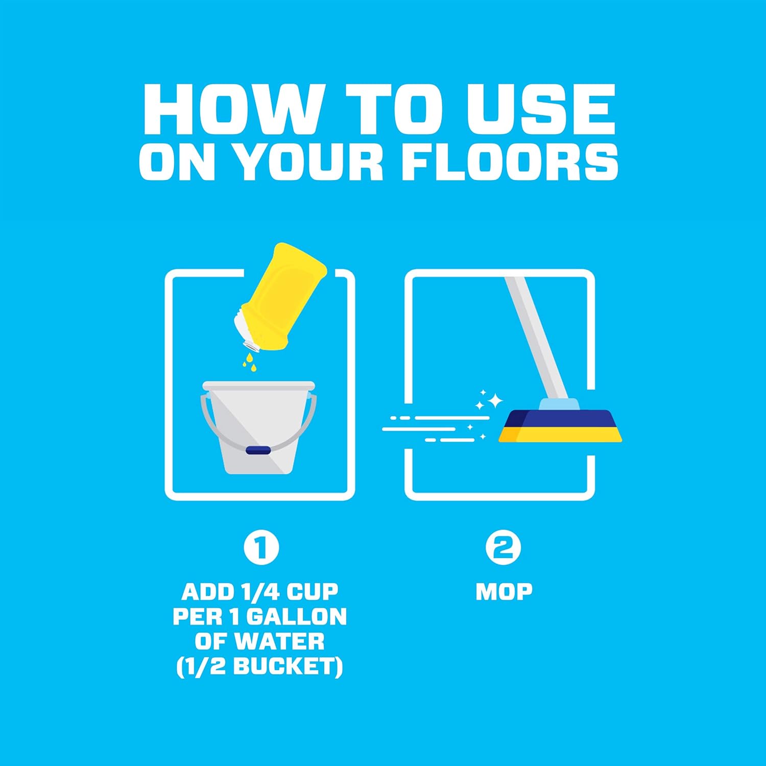 Mr. Clean Liquid All Purpose Multi-Surface Cleaner | Meadows and Rain with Febreze Freshness - 45 Ounce Each Bottle (Pack of 2) (Total 90 fl oz): Health & Personal Care