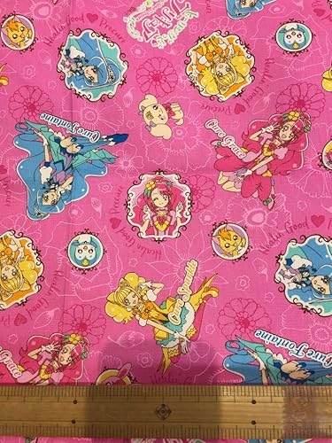 Amazon キャラクター 生地 プリキュア 布 生地 通販