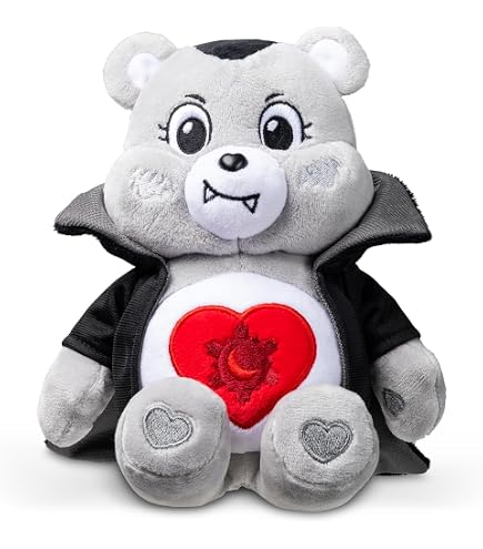 Peluche Care Bears X Stranger Things - Bedtime Bear Como Mike De 22 Cm, Edición Limitada Con Insignia Invertida, Regalo Para Fans